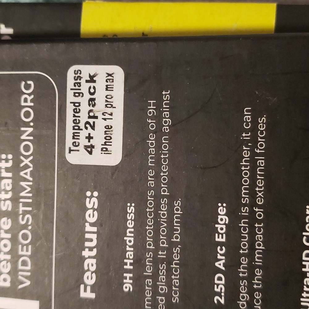 Stimaxon ScreenProtector Camera Lens - Picture 6 of 7